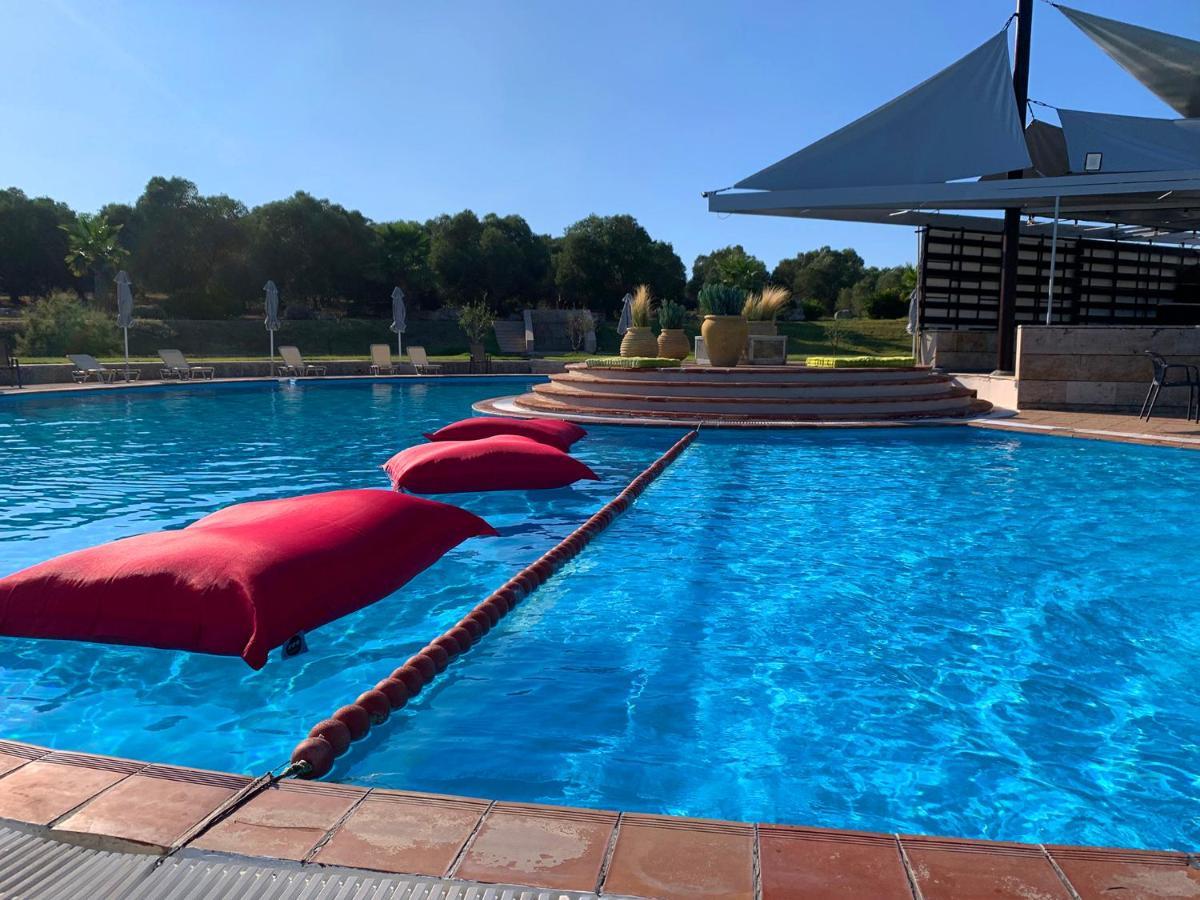 Olia Sea View Shared Pool Villa, Néa Fókaia Exterior foto